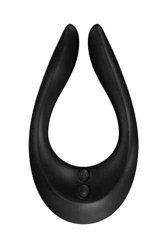 Wibrator dla par Satisfyer Endless Joy czarny silikonowy USB 13 cm