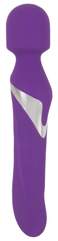 Wibrator wand z perłą Javida silikonowy USB 24 cm