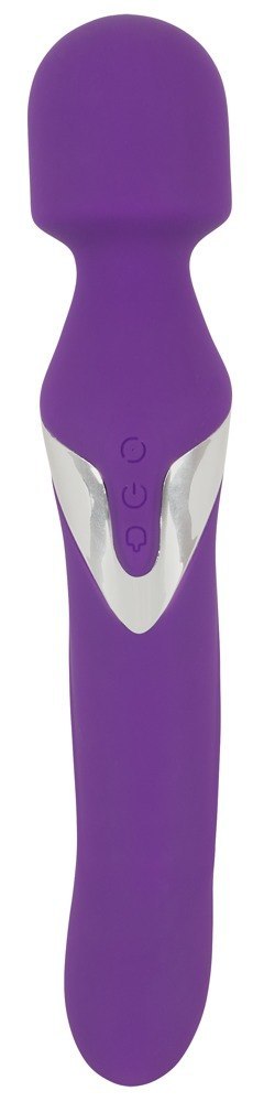 Wibrator wand z perłą Javida silikonowy USB 24 cm