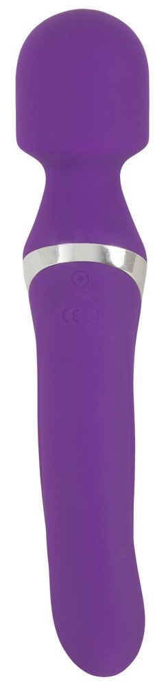 Wibrator wand z perłą Javida silikonowy USB 24 cm