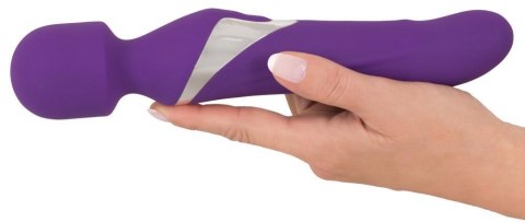 Wibrator wand z perłą Javida silikonowy USB 24 cm