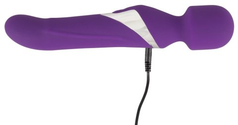 Wibrator wand z perłą Javida silikonowy USB 24 cm
