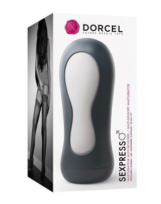 Masturbator silikonowy kropkowany Sexpresso Dorcel 20 cm wodoodporny