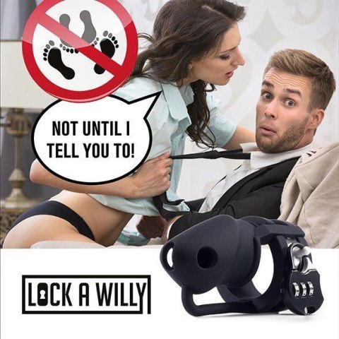 Pas cnoty silikonowy Lock a Willy regulowany