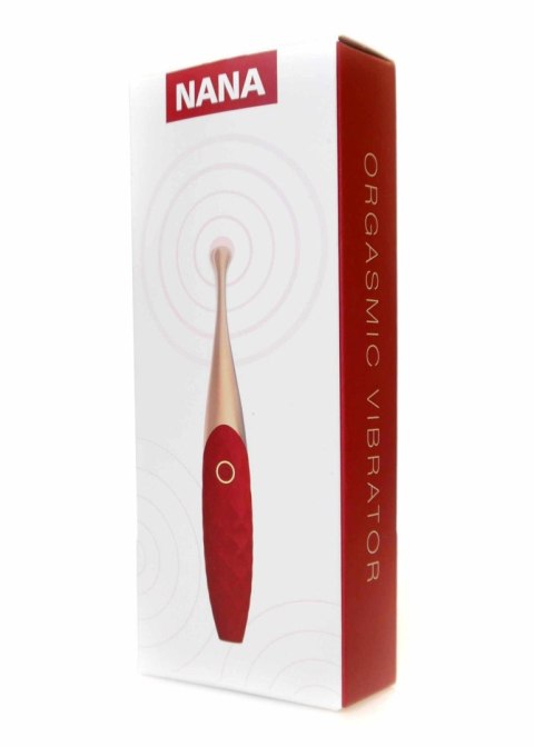 Stymulator łechtaczki Nana różowy wodoodporny USB