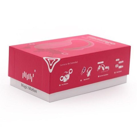 Wibrator punkt G Flamingo Magic Motion sterowany aplikacją silikonowy 7cm