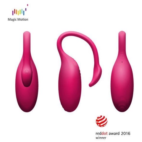 Wibrator punkt G Flamingo Magic Motion sterowany aplikacją silikonowy 7cm