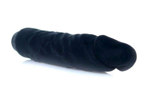 Wibrator realistyczny Real Skin EasyLove czarny 22.5 cm