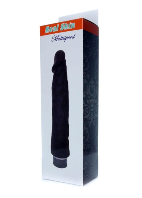 Wibrator realistyczny Real Skin EasyLove czarny 22.5 cm