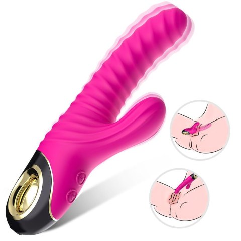 Wibrator punktu G Eternity silikonowy różowy USB wodoodporny