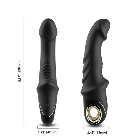 Wibrator punktu G Joyblade silikonowy czarny USB wodoodporny