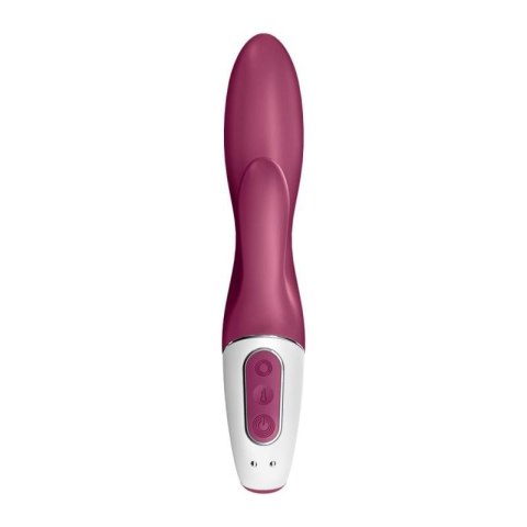 Wibrator silikonowy Satisfyer Heated Affair z ogrzewaniem i aplikacją