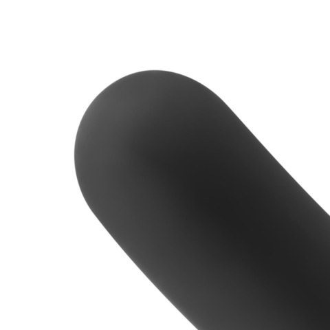 Dildo silikonowy No Parts Logan czarny 13,5 cm