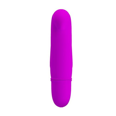 Mini wibrator punktu G Pretty Love Dana silikonowy fioletowy 10 trybów