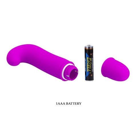 Mini wibrator punktu G Pretty Love Dana silikonowy fioletowy 10 trybów
