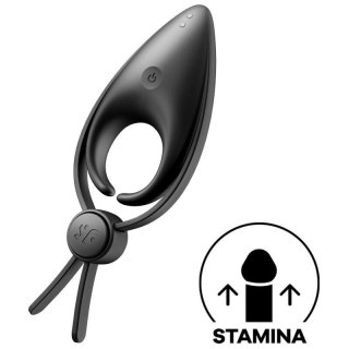 Pierścień wibrujący Satisfyer Sniper regulowany czarny USB