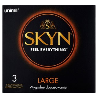 Prezerwatywy SKYN Large bez lateksu nawilżane