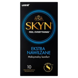 Prezerwatywy nielateksowe SKYN extra nawilżane 10 szt