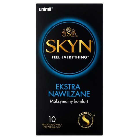 Prezerwatywy nielateksowe SKYN extra nawilżane 10 szt