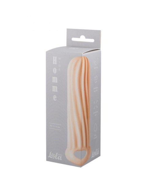 Przedłużka na penisa Homme Wide cielista 13cm
