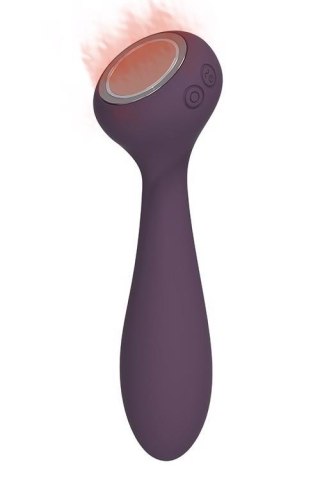 Wibrator Royal Fantasies Panacea fioletowy z podgrzewaniem LED USB
