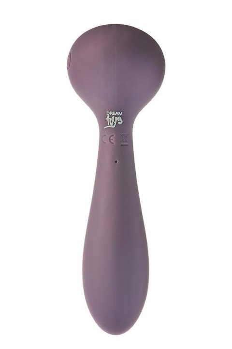 Wibrator Royal Fantasies Panacea fioletowy z podgrzewaniem LED USB