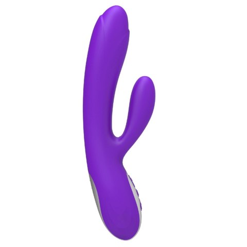 Wibrator króliczek podgrzewający Lyla fioletowy USB 22 cm