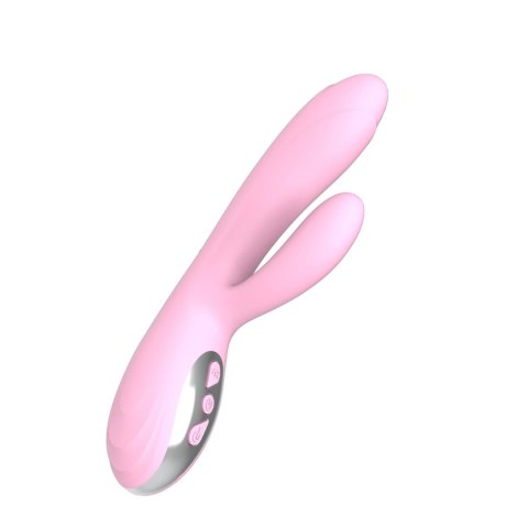 Wibrator króliczek silikonowy Lyla różowy USB wodoodporny