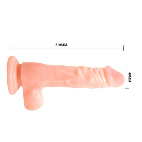 Wibrator realistyczny Baile Cock 22 cm z przyssawką