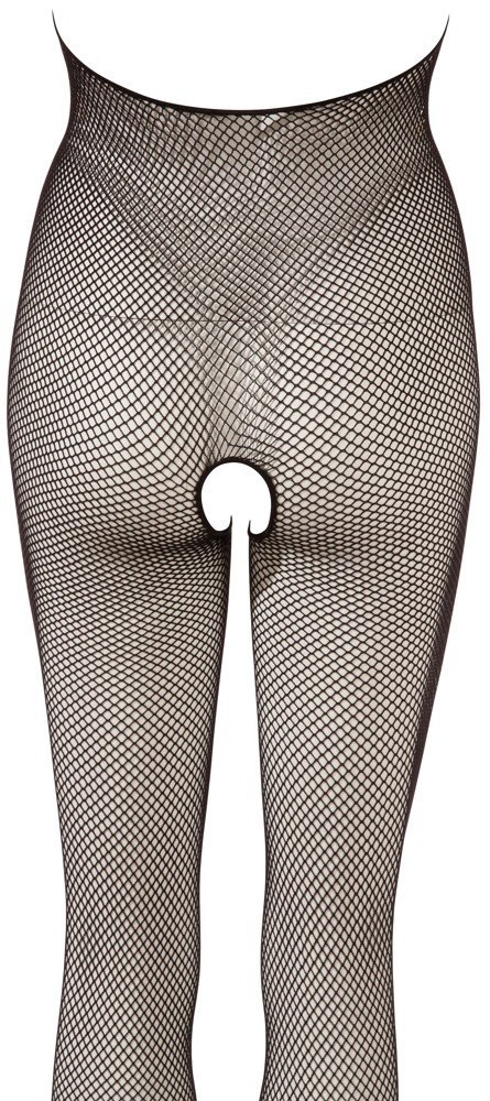 Bodystocking siatkowy z otworami czarny SL NO:XQSE