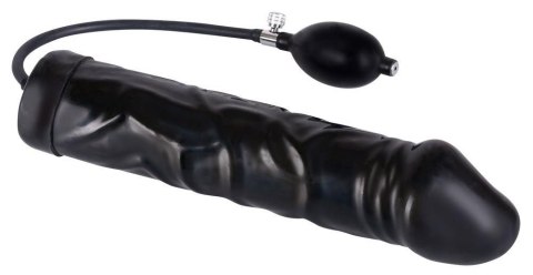 Dildo dmuchane olbrzymie lateksowe You2Toys czarne 31,5 cm