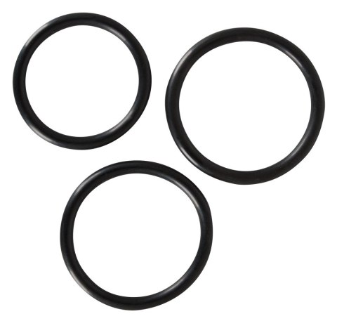 Uprząż do strap on You2Toys z trzema pierścieniami fioletowo czarna