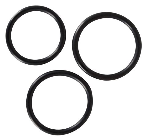 Uprząż do strap on You2Toys z trzema pierścieniami fioletowo czarna