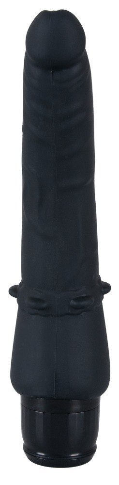 Wibrator analny silikonowy You2Toys czarny 22 cm