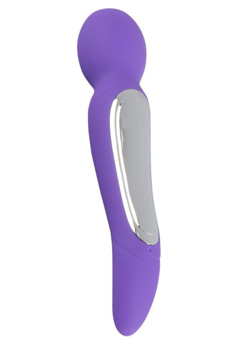 Wibrator dwustronny Sweet Smile fioletowy USB 22 cm
