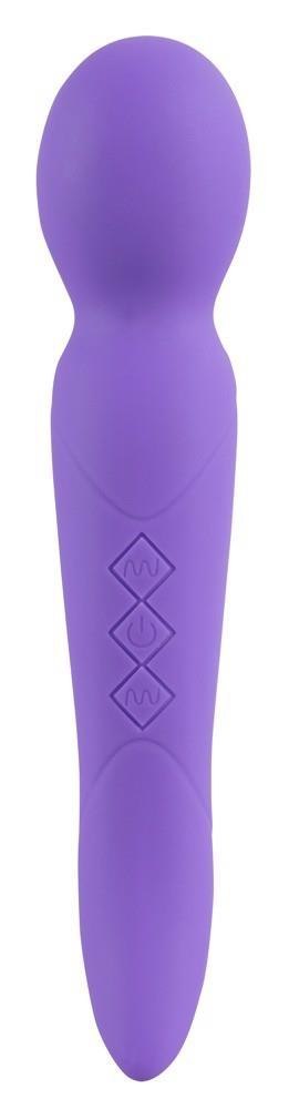 Wibrator dwustronny Sweet Smile fioletowy USB 22 cm