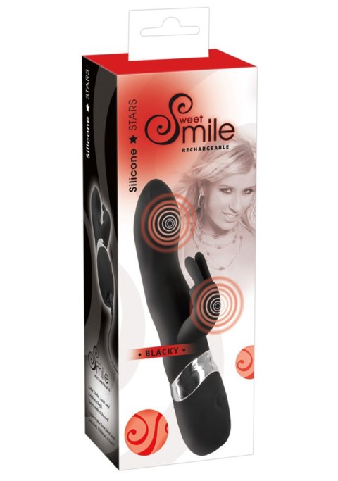 Wibrator króliczek Sweet Smile silikonowy USB 21 cm