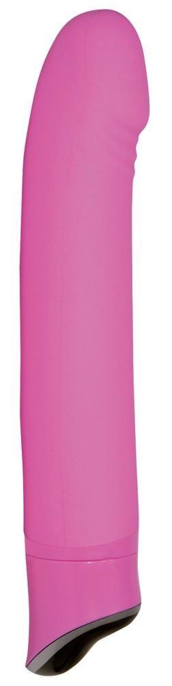 Wibrator silikonowy Happy Sweet Smile różowy 22 cm