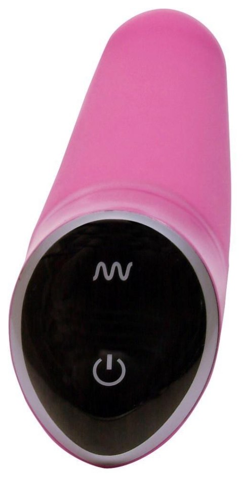 Wibrator silikonowy Happy Sweet Smile różowy 22 cm