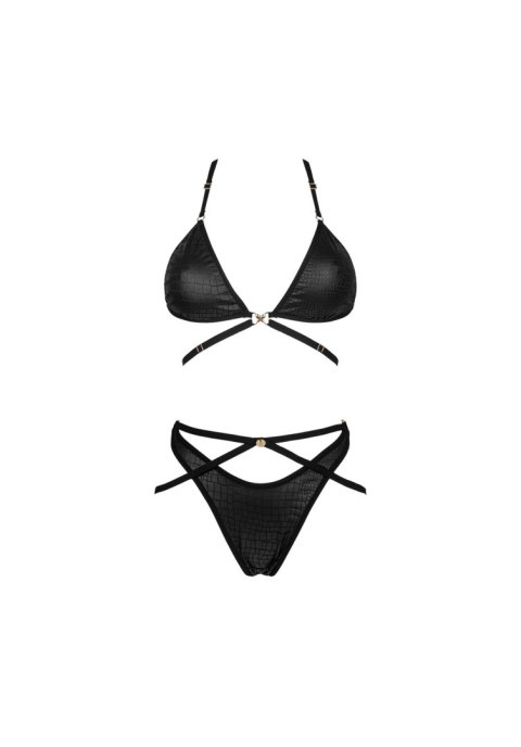 Komplet bielizny Cobra Nive Obsessive czarny L/XL