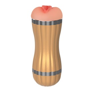 Masturbator Bevis realistyczny z wibracją 36 funkcji USB 22 cm