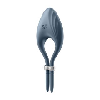 Pierścień erekcyjny wibrujący regulowany Satisfyer Duelist ciemnoniebieski