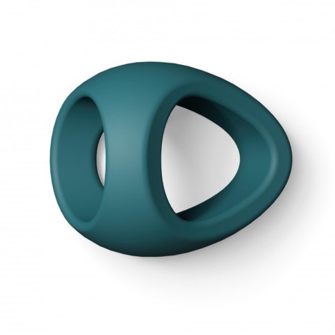 Podwójny pierścień erekcyjny silikonowy Flux Ring Love to Love morski