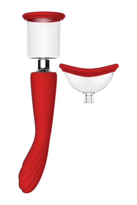 Pompka ssąca Dream Toys Red Revolution Georgia z wibratorem