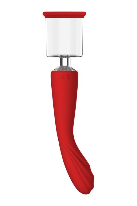 Pompka ssąca Dream Toys Red Revolution Georgia z wibratorem