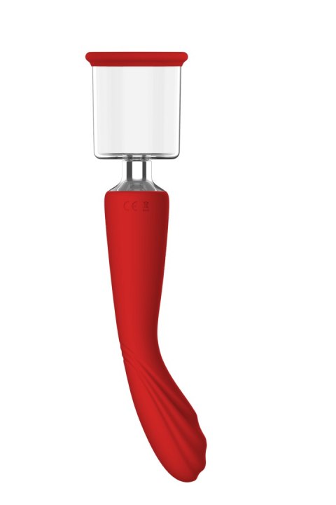 Pompka ssąca Dream Toys Red Revolution Georgia z wibratorem