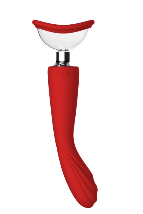 Pompka ssąca Dream Toys Red Revolution Georgia z wibratorem