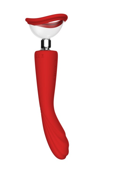 Pompka ssąca Dream Toys Red Revolution Georgia z wibratorem