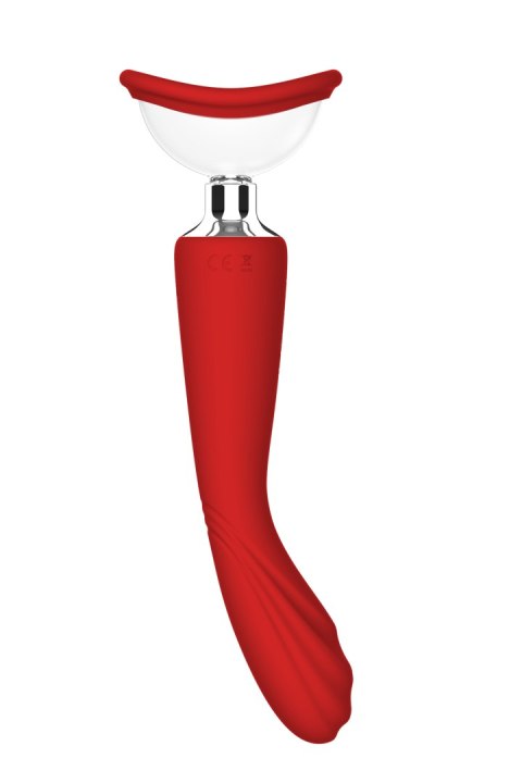 Pompka ssąca Dream Toys Red Revolution Georgia z wibratorem