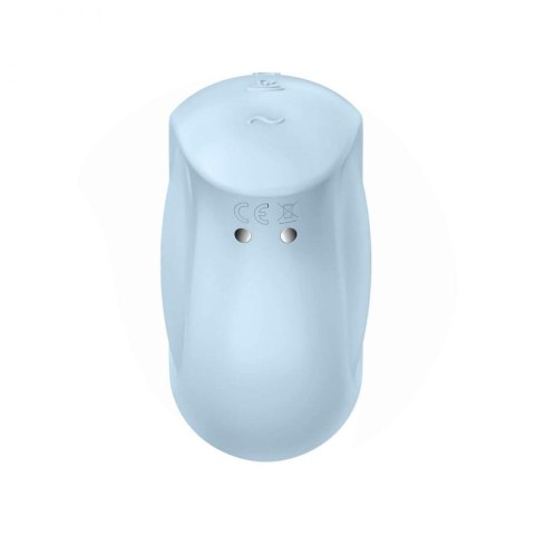 Stymulator łechtaczki Satisfyer Sugar Rush niebieski USB wodoodporny